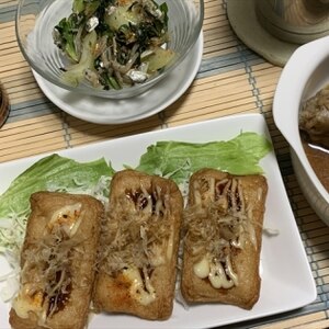 ソース/マヨで　ピリ辛・さつま揚げのトースター焼き